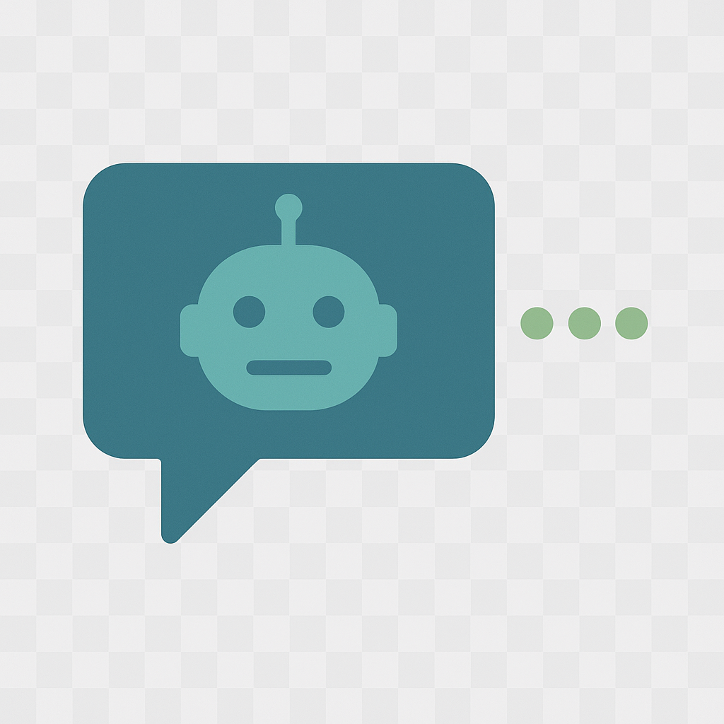 AI Coach Icon - Smartphone with Chat Bubble and Heart