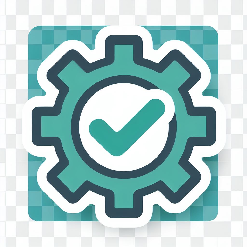 Tool Icon - Wrench with Glowing Cog
